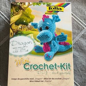 Folia Mini Dragon Crochet Kit